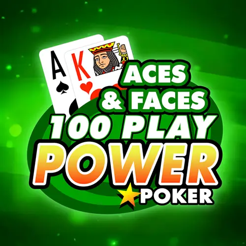 Aces and Faces - 100 Play Power Poker
