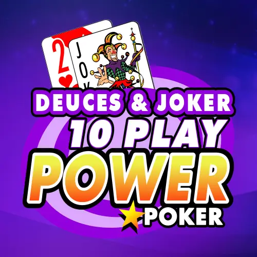 Deuces and Joker - 10 Play Power Poker