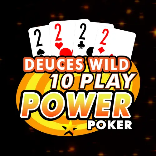 Deuces Wild - 10 Play Power Poker
