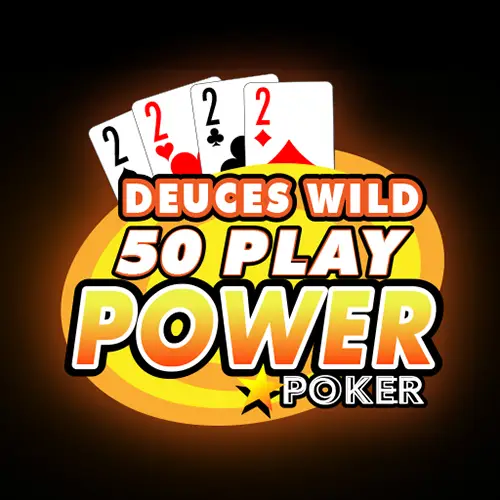 Deuces Wild - 50 Play Power Poker