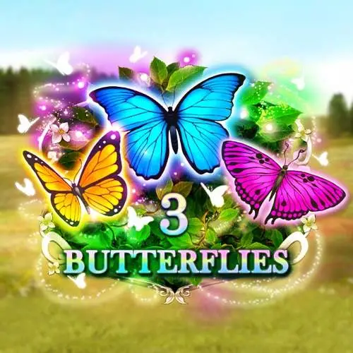 3 butterflies