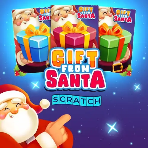 Gift From Santa Blue