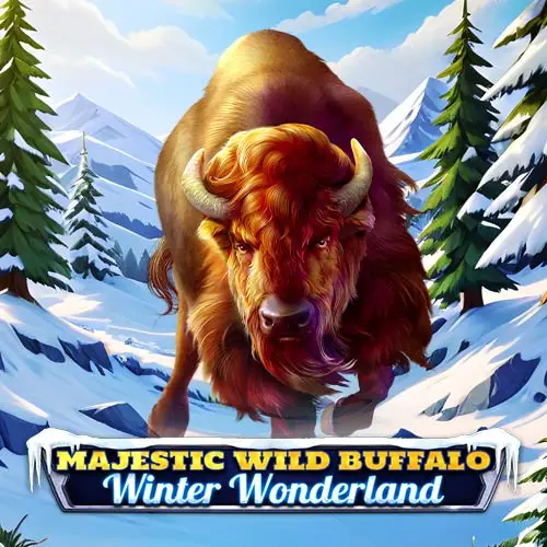 Majestic Wild Buffalo Winter Wonderland